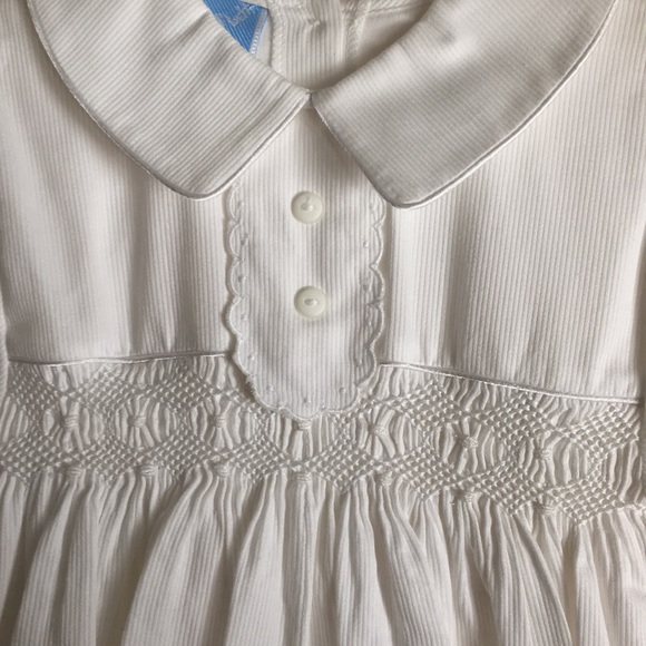 Baptismal, Christening, Wedding One-piece w/ Hat - Picture 4 of 6